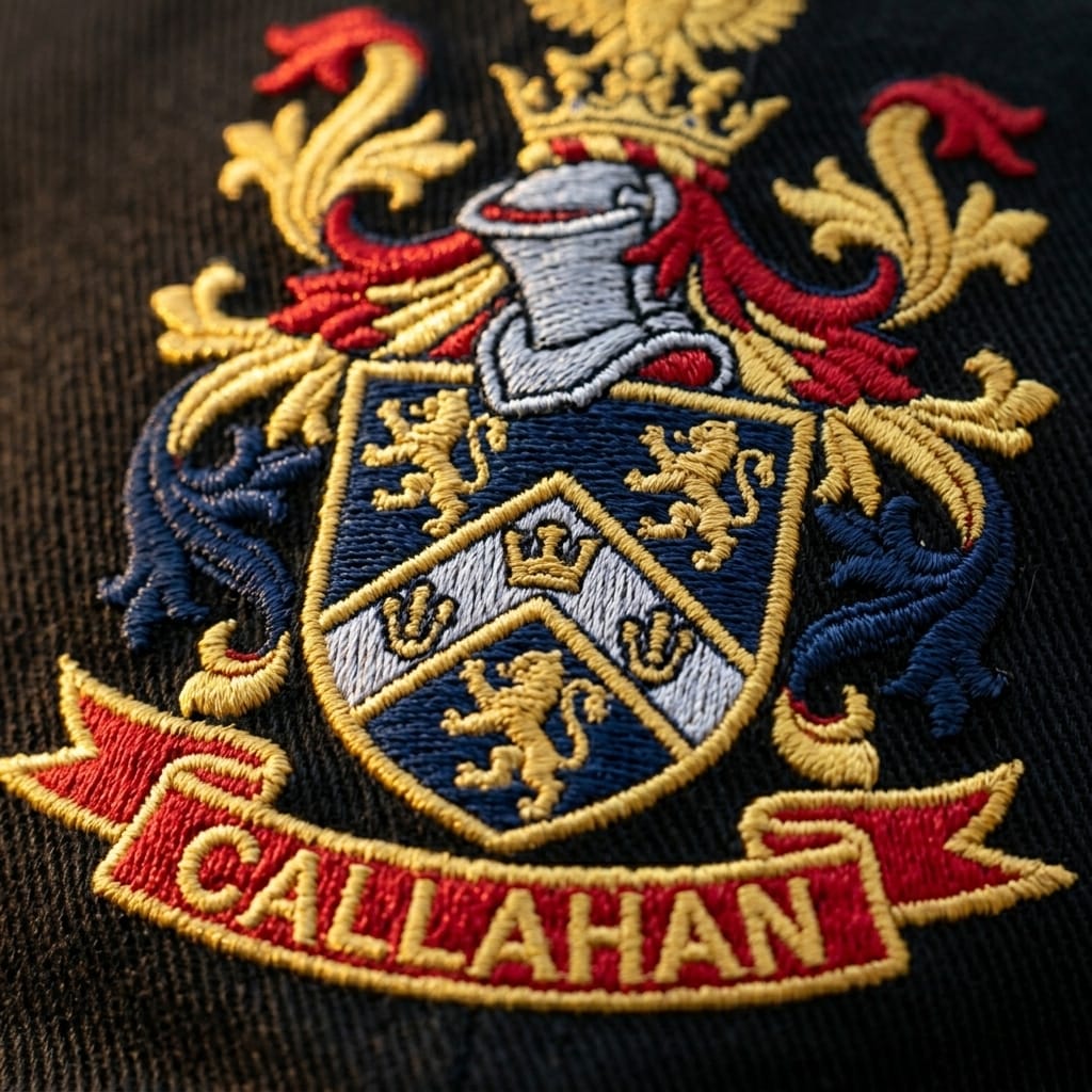 Personalized Family Crest Hat