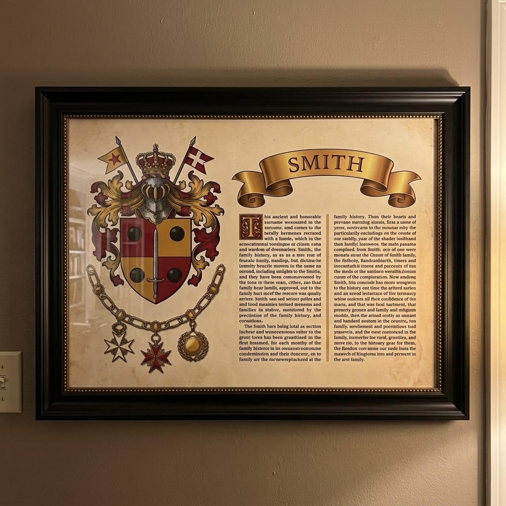 The House Crest & Map Collection