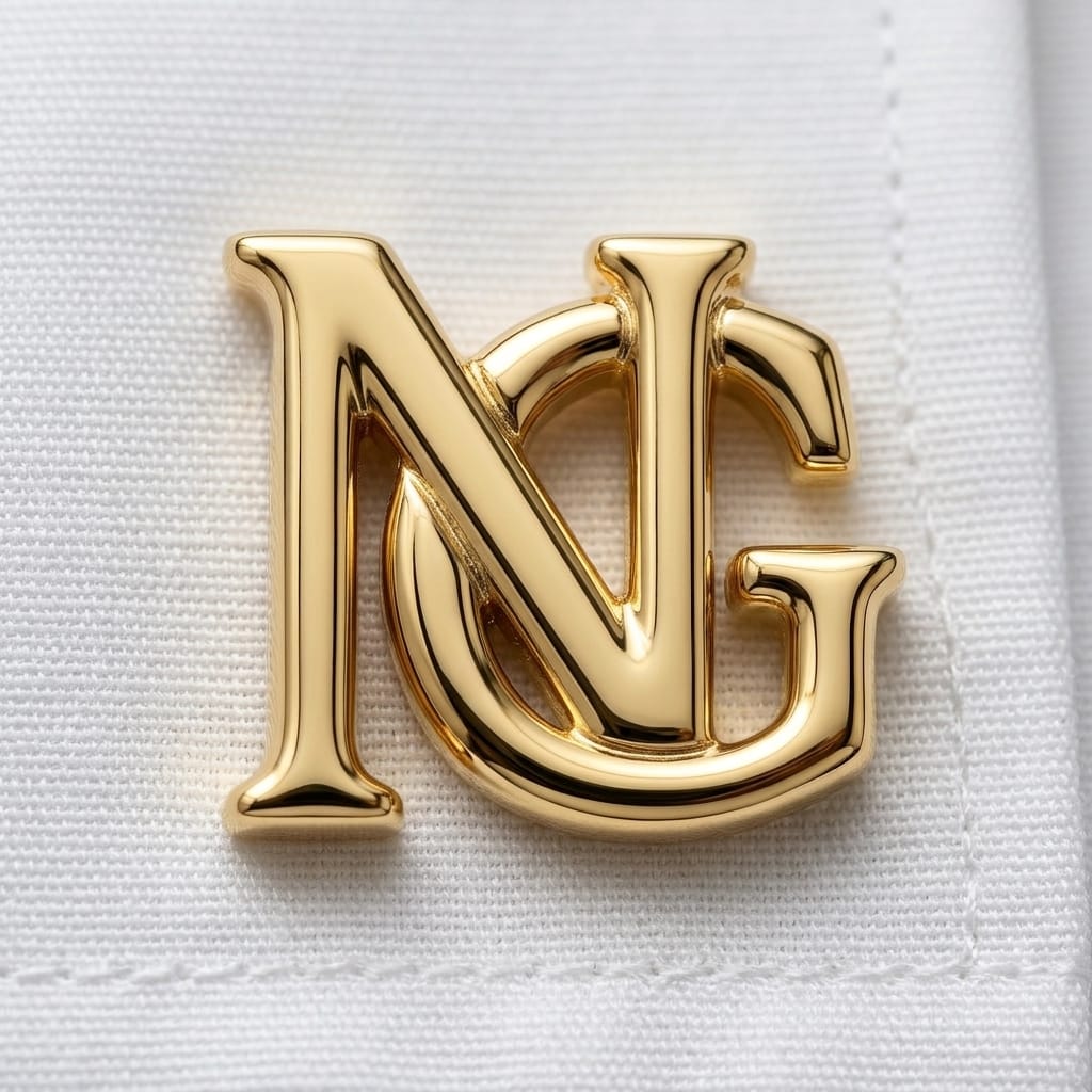 Personalized Monogram Cufflinks