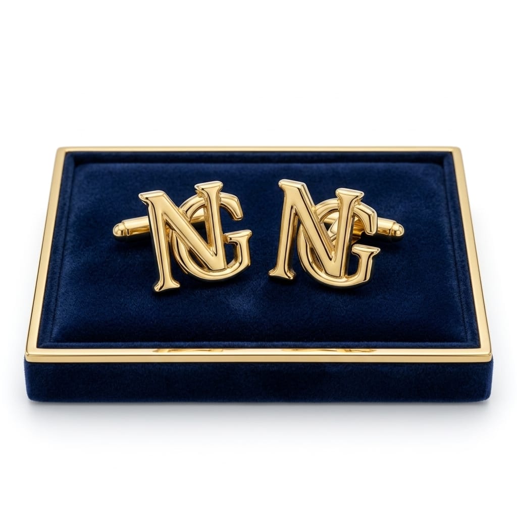 Personalized Monogram Cufflinks