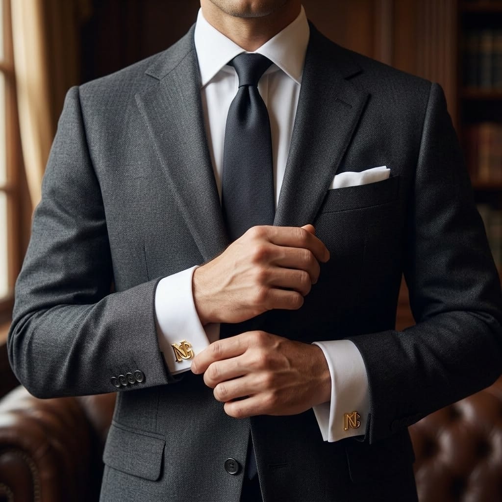 Personalized Monogram Cufflinks