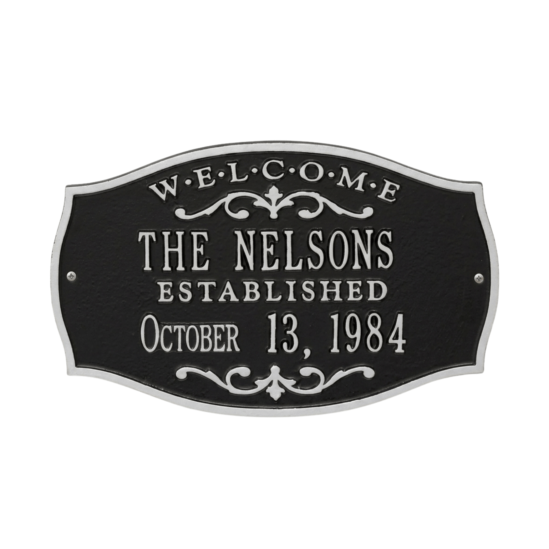 Family Name Plaque
